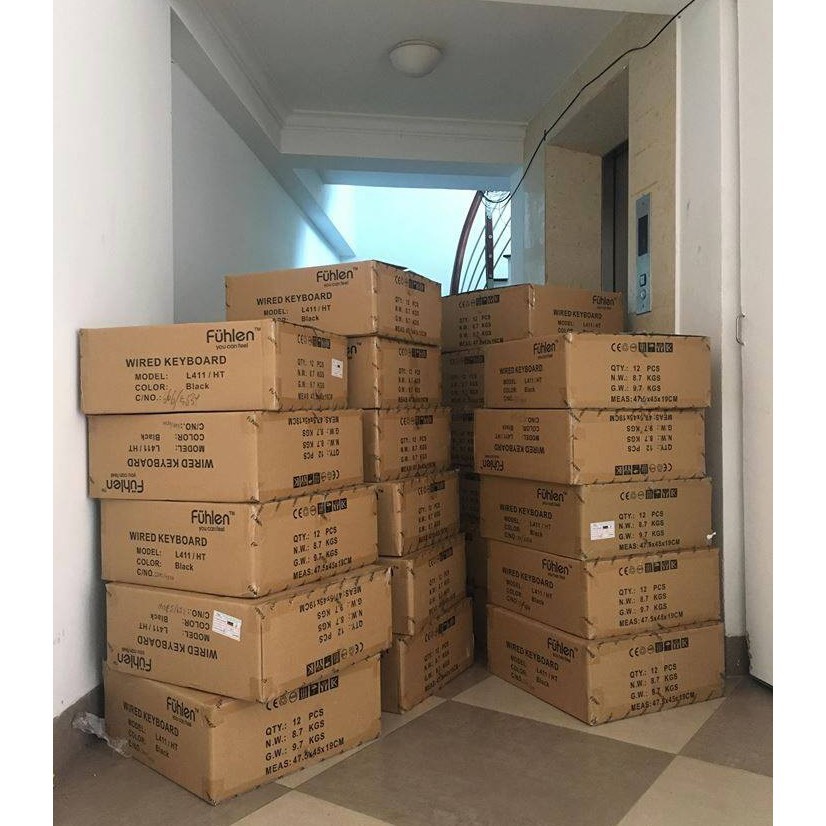 Bàn Phím Fuhlen L411 và chuột L102 phân phối bởi Ninza Việt Nam