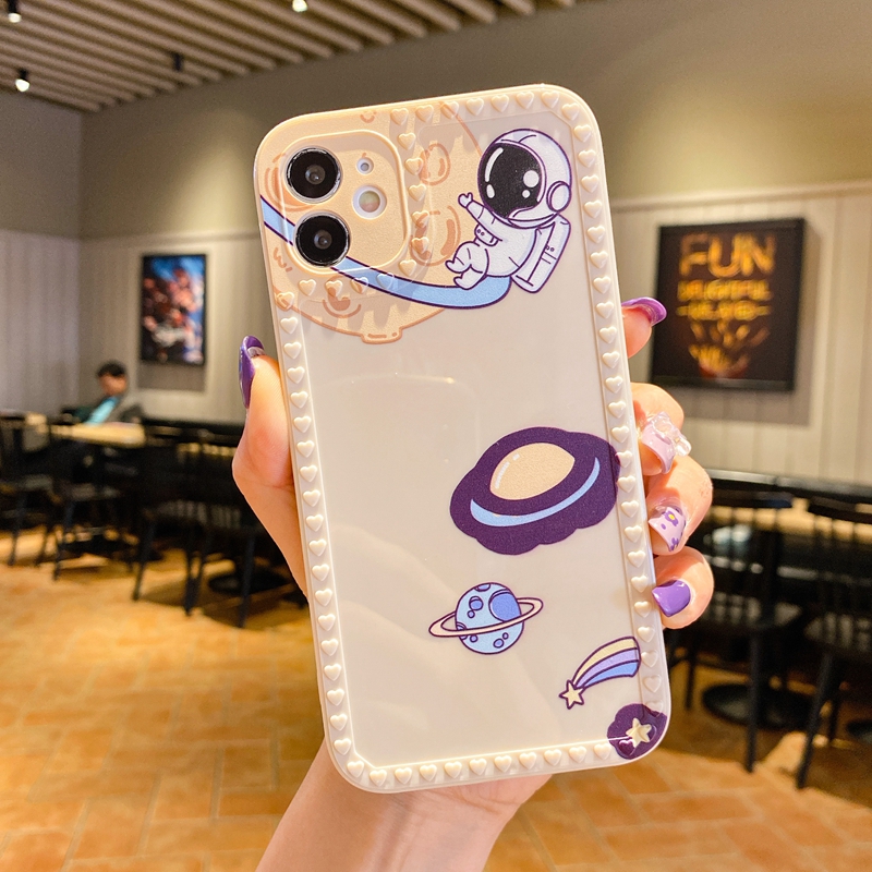 Ốp điện thoại SUNTAIHO họa tiết mặt trăng trời sao bảo vệ camera cho iPhone 12 11 Pro Max 7 8 Plus X XS XR XSMAX | BigBuy360 - bigbuy360.vn