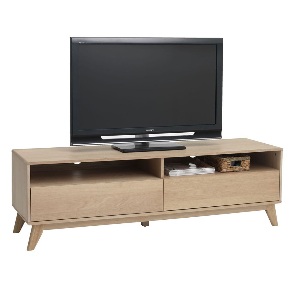 Kệ TV JYSK Kalby 2 cánh gỗ công nghiệp 160x50x45cm