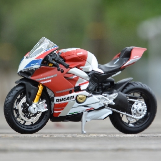 Maisto 1:18 Ducati Panigale V4 S Corse Die Cast Đồ chơi mô hình tĩnh mô tô sưu tầm