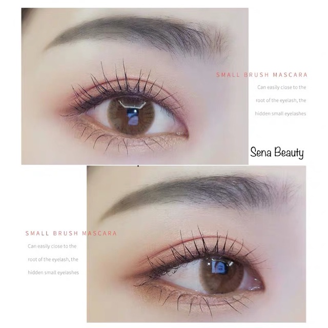 Mascara sợi siêu mảnh tự nhiên chuốt mi chống nước Gella's Sena Beauty | BigBuy360 - bigbuy360.vn