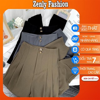 Quần Baggy nữ cạp liền siêu cao [Hàng Cao Cấp] Quần baggy nữ công sở cạp liền chất vải tuyết mưa lên dáng cực đẹp