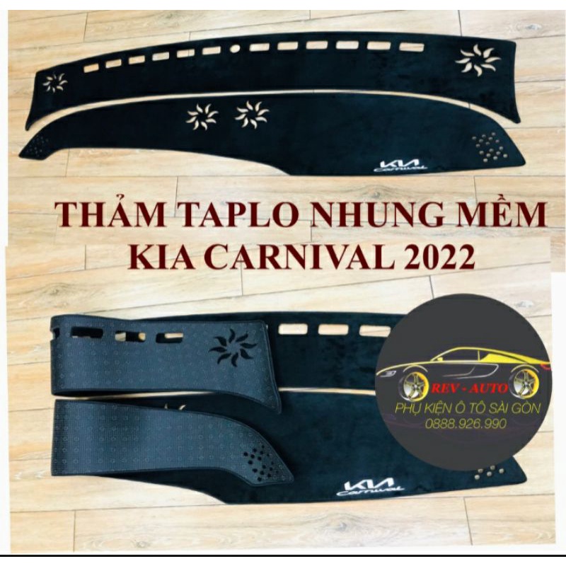 Thảm taplo ô tô Kia Carnival 2022-2023(Quà tặng)