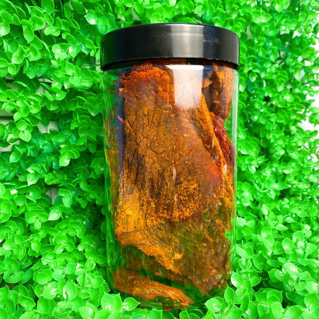 Thịt bò khô miếng Hồng Ngự - khô bò 100% từ thịt bò tươi hũ 400g | BigBuy360 - bigbuy360.vn