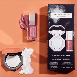 Set Fenty Beauty Diamond Baby 2 món có sẵn