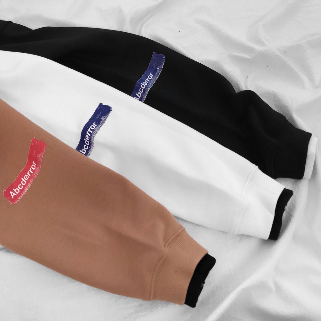 Áo Sweater Oversize cao cổ ABCD, JACKLANE , Áo nam nữ Unisex Jack Lane dài tay trơn form rộng họa tiết đơn giản | BigBuy360 - bigbuy360.vn