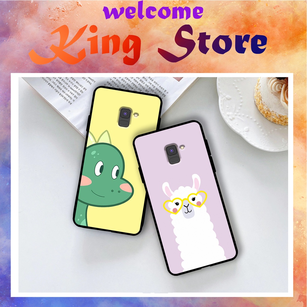 Ốp lưng Samsung A6-2018/A6 Plus/A8-2018/A8 Plus in hình động vật_KINGSTORE.HN_Ốp SS A6/A6 Plus /A8 /A8 Plus