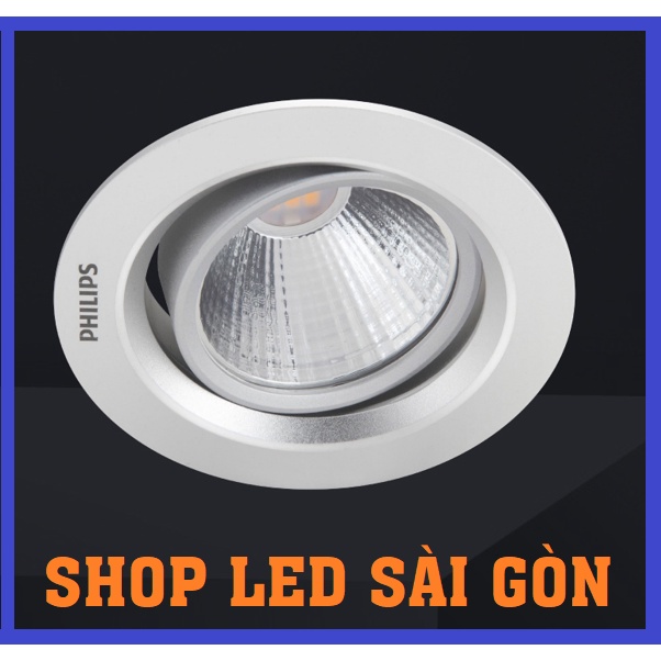 Bộ đèn LED PHILIPS Âm Trần Chiếu Điểm SL201 -  - Thay đổi góc chiếu linh hoạt theo 1 trục