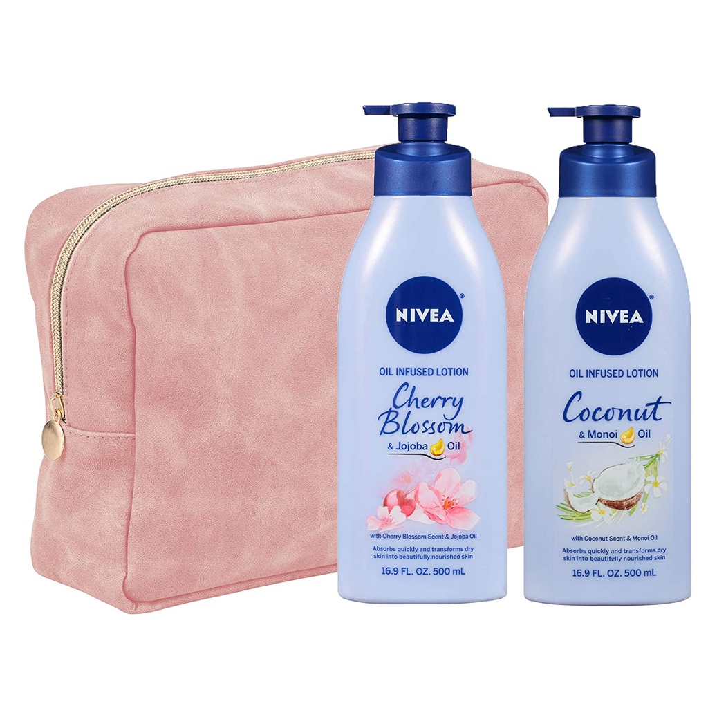 Bộ Nivea Gift set nữ - Indulgent Care Collection (Mỹ)