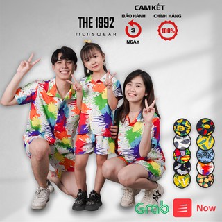Đồ mặc nhóm đi biển Quần áo du lịch THE 1992