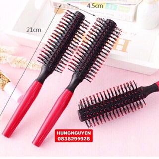 LƯỢC TRÒN CHẢI TÓC/ CUỐN LÔ TẠO KIỂU TÓC SIÊU ĐẸP(1Chiếc)