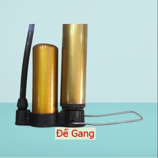 Ống bơm hơi xe đạp, xe máy có bình nén khí HTL pubm