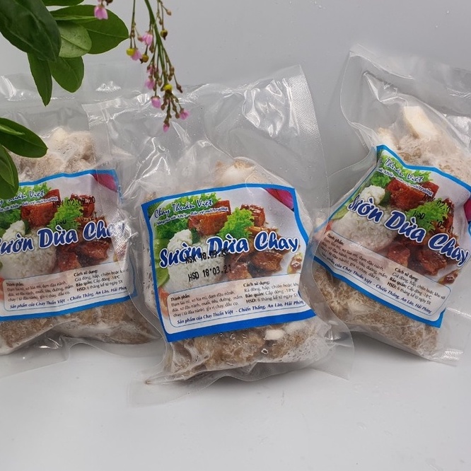 Sườn Dừa Chay - Thực Phẩm chay - Đồ Chay Chuẩn Chính Hãng