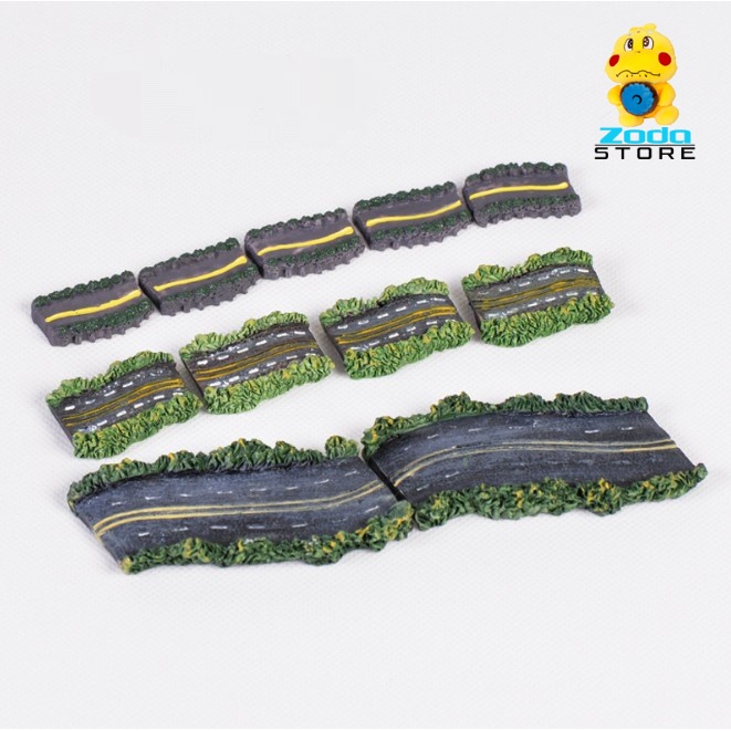 Mô hình đường giao thông cao tốc trang trí tiểu cảnh, bể cá, bon sai, DIY