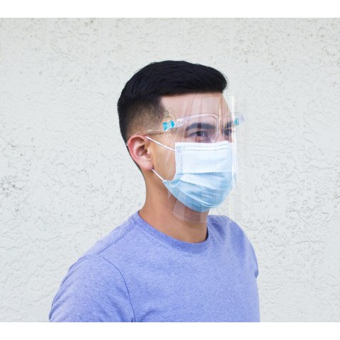 Mắt Kính Bảo Hộ  Face Shield Mask Che Mặt Chống Giọt Bắn