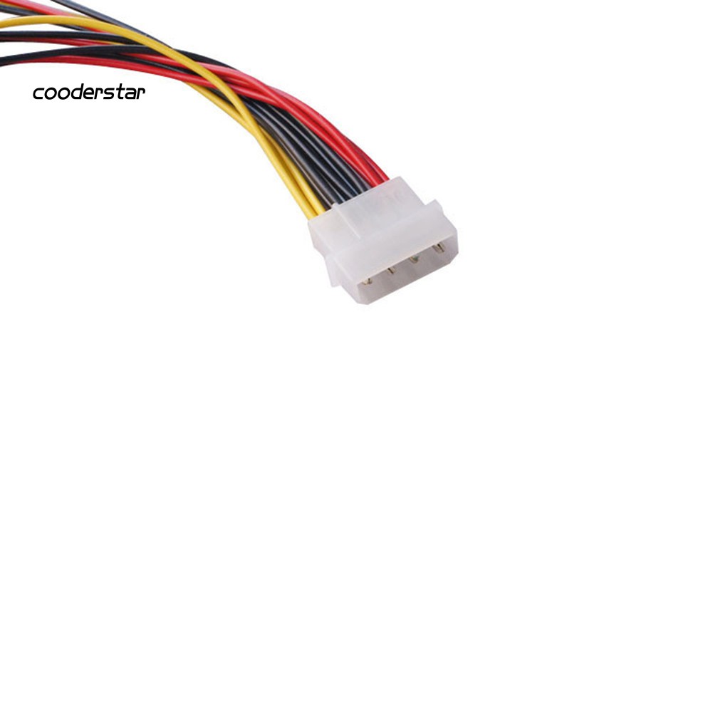 Cáp Nguồn Sata 4pin Sang 3 Cổng Sata