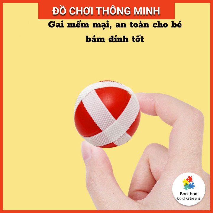 Đồ chơi Bảng Phi Tiêu Bóng Dính , Bảng Ném Bóng Gai - giao ngẫu nhiên [Bon Bon Hàng Cao Cấp]