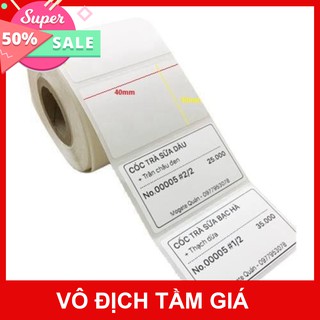 [GIÁ SỈ] Giấy in tem, in mã vạch nhiệt