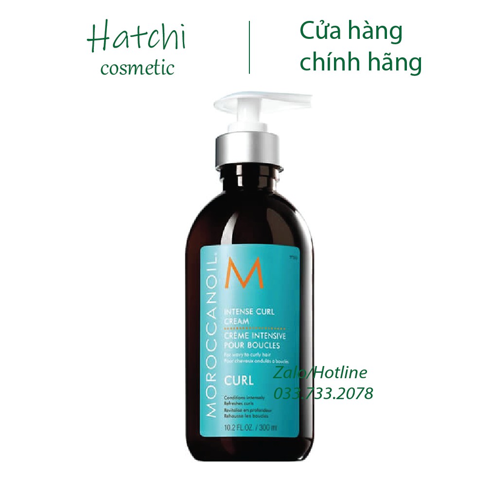 Kem Tạo Sóng Xoăn Moroccanoil Intense Curl Cream 300ml