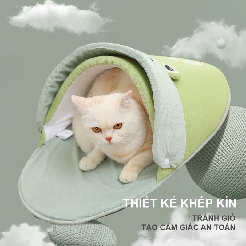 Nhà đệm cho thú cưng nhãn hiệu Elite, đệm hình thù ngộ nghĩnh cho chó mèo