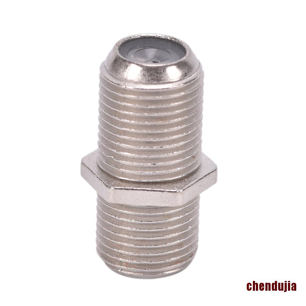 Set 10 Đầu Nối Cổng F / F Jack Rg6 | BigBuy360 - bigbuy360.vn