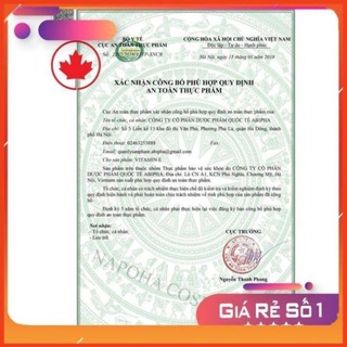 Vitamin E đỏ nga 400mg CHUẨN AUTH đẹp da