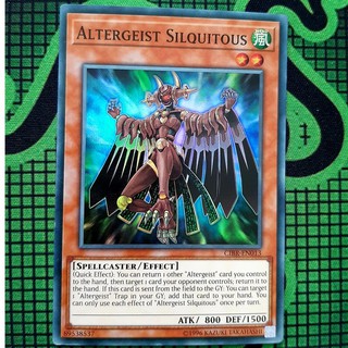 [ Đỗ Lạc Shop ]  Thẻ Bài Mint90 Yugioh Monster Altergeist Silquitous - CIBR-EN013 - Super Rare