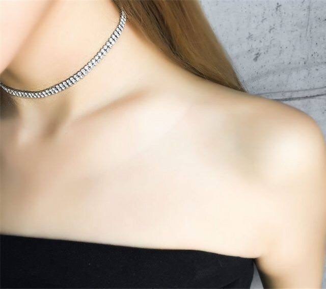 Combo choker , vòng tay khách đặt