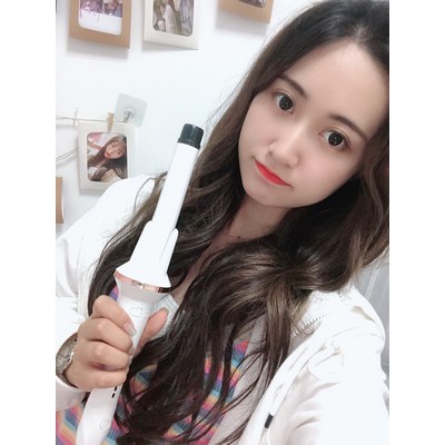 Máy uốn tóc tự động Sunny Baby với 3 cấp độ nhiệt, đầu uốn bằng gốm (bảo hành 1 năm)