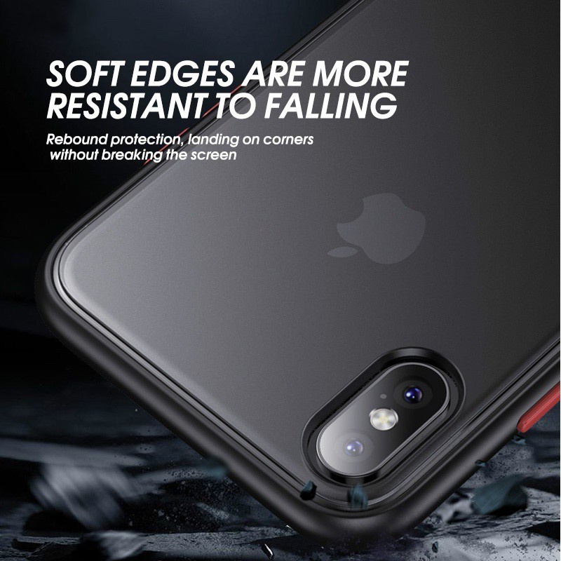 Ốp Điện Thoại Silicon TPU Trong Suốt Chống Sốc Cho iPhone 11 Pro XS Max X XR iPhone 7 8 Plus 6 6s Plus