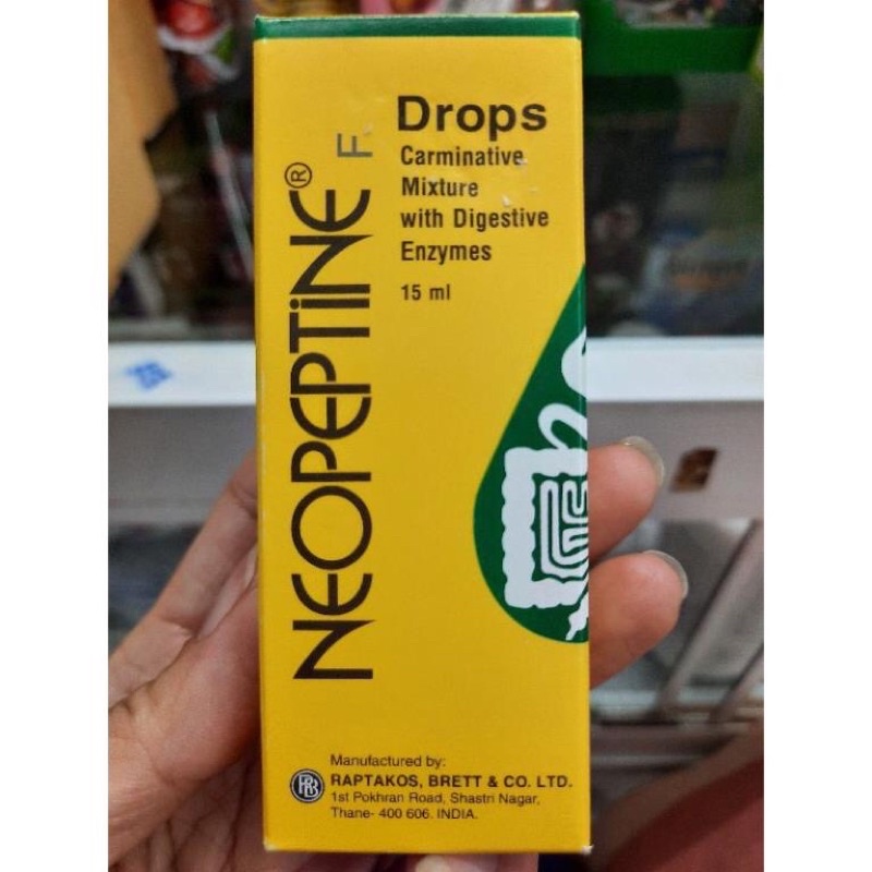 Neopeptine Drops.Dung Dịch Nhỏ Giọt Bổ Sung Giúp Trẻ Tiêu Hóa Tốt,Chướng Bụng,Khó Tiêu