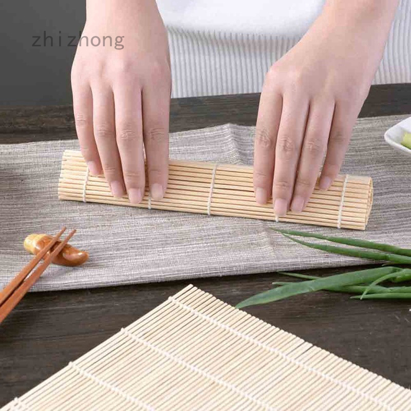 Zhizhong Sichuanwanhe2 Dụng cụ cuốn sushi bằng tre