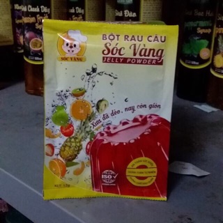 Bột làm thạch rau cau Sóc vàng (lẻ gói)