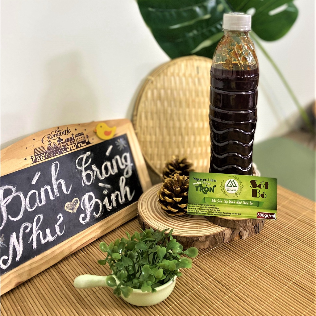 Nước SỐT BÒ Như Bình Làm Nguyên Liệu Bánh Tráng Trộn Thơm Ngon Đậm Vị BÁN BAO ĐẮT HÀNG