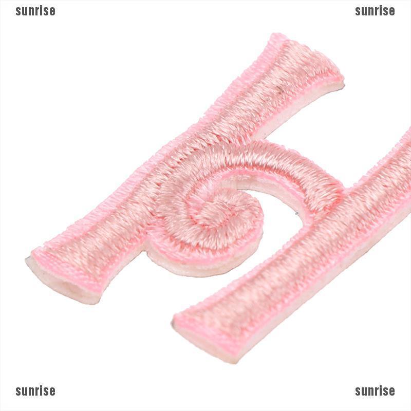 Miếng thêu dán quần áo thủ công hình 26 chữ cái sáng tạo | BigBuy360 - bigbuy360.vn