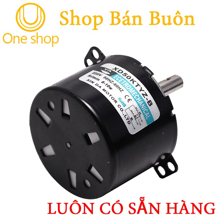 Động Cơ Giảm Tốc 50KTYZ 220VAC 6W
