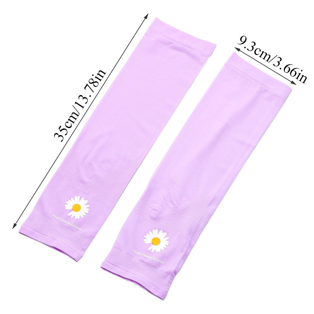 1 Cặp Bao Ống Tay Bằng Nylon Chống Tia UV Cho Nữ