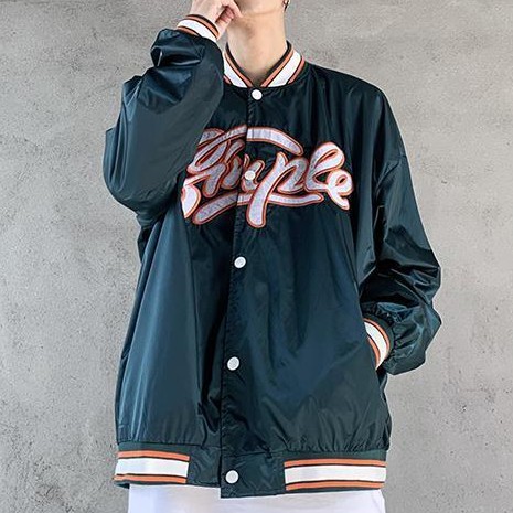 Áo khoác nam nữ thêu hoa thời trang Hàn Quốc