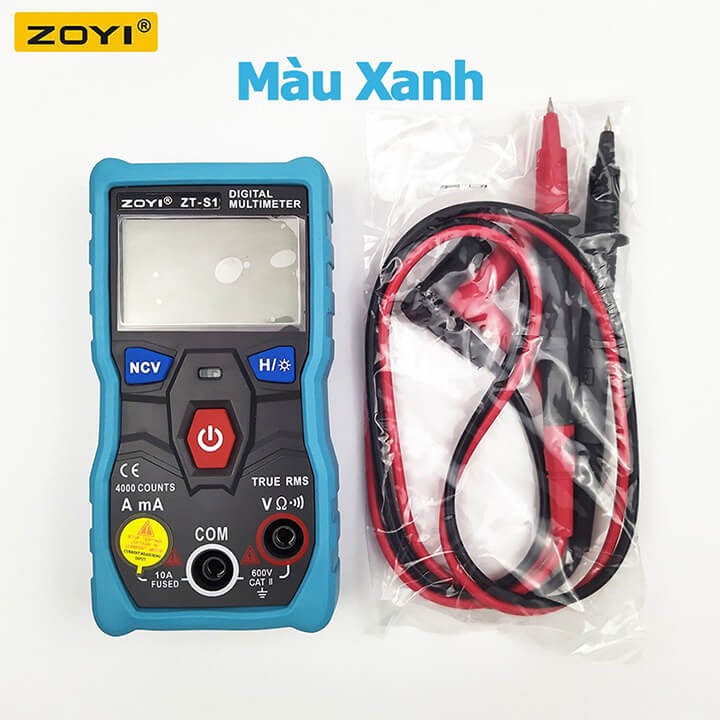 Đồng hồ đo vạn năng Zoyi ZT-S1 tự động đo điện tử màn hình LCD