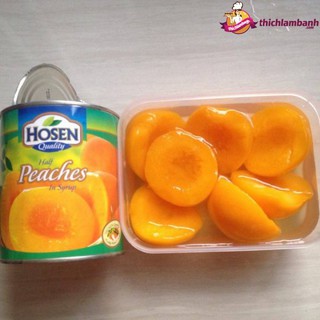 Đào ngâm Hosen 825gr