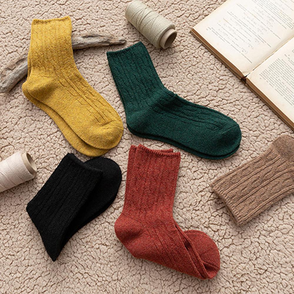 AROMA Đôi Vớ ThoáNg Khí HọA TiếT Dễ Thương ThờI Trang Thu Đông Cho Nữ