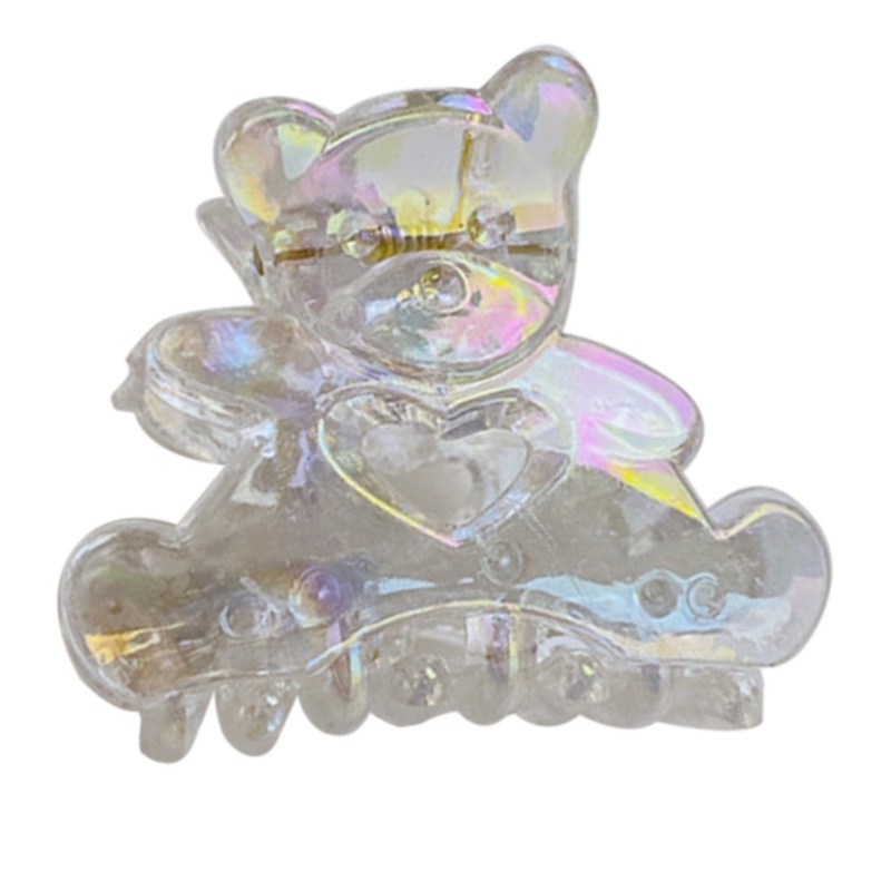 Kẹp Tóc Càng Cua Kiểu Pháp Ngọt Ngào Bằng Nhựa Resin Chống Trượt Thời Trang Mùa Hè