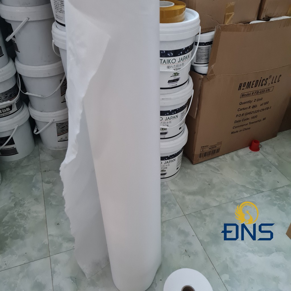 [ BAO RẺ NHẤT]  Màng Polyester phủ chống thấm, vải Polyester gia cố chống thấm mái nhà, sàn nhà, khe nứt