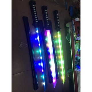 Kiếm phát sáng katana có ánh đèn giá rẻ cho bé trai Siêu hot tiktok 2022