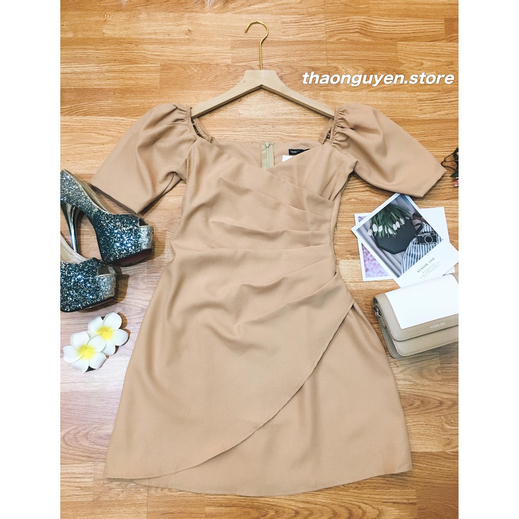 Đầm Ulzzang Xếp Ly Eo | BigBuy360 - bigbuy360.vn