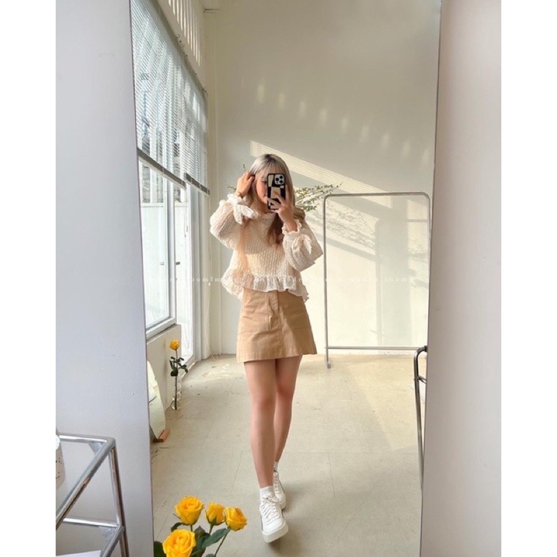 Pass set áo Moden.room màu be