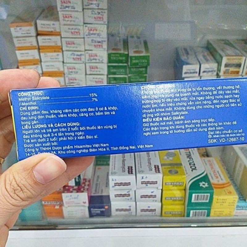 Salonpas gel 30g , cam kết chính hãng date mới