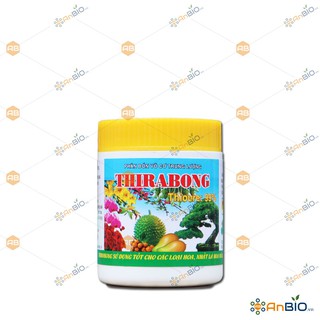 Phân bón thirabong hũ 100g giúp hoa hồng phóng đọt ra hoa đồng loạt - c2.1026