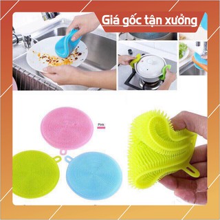 Miếng rửa bát silicon tiện dụng