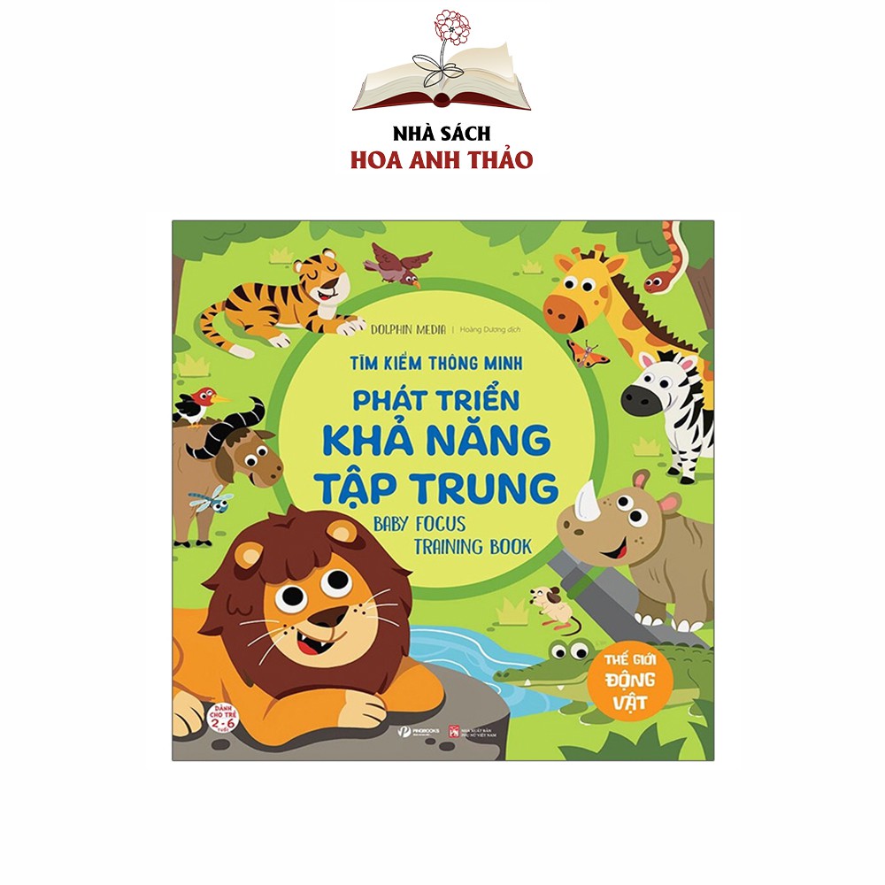 Sách - Tìm kiếm thông minh phát triển khả năng tập trung tư duy liên tưởng cho bé bộ gồm 4 quyển - nhà sách Hoa Anh Thảo